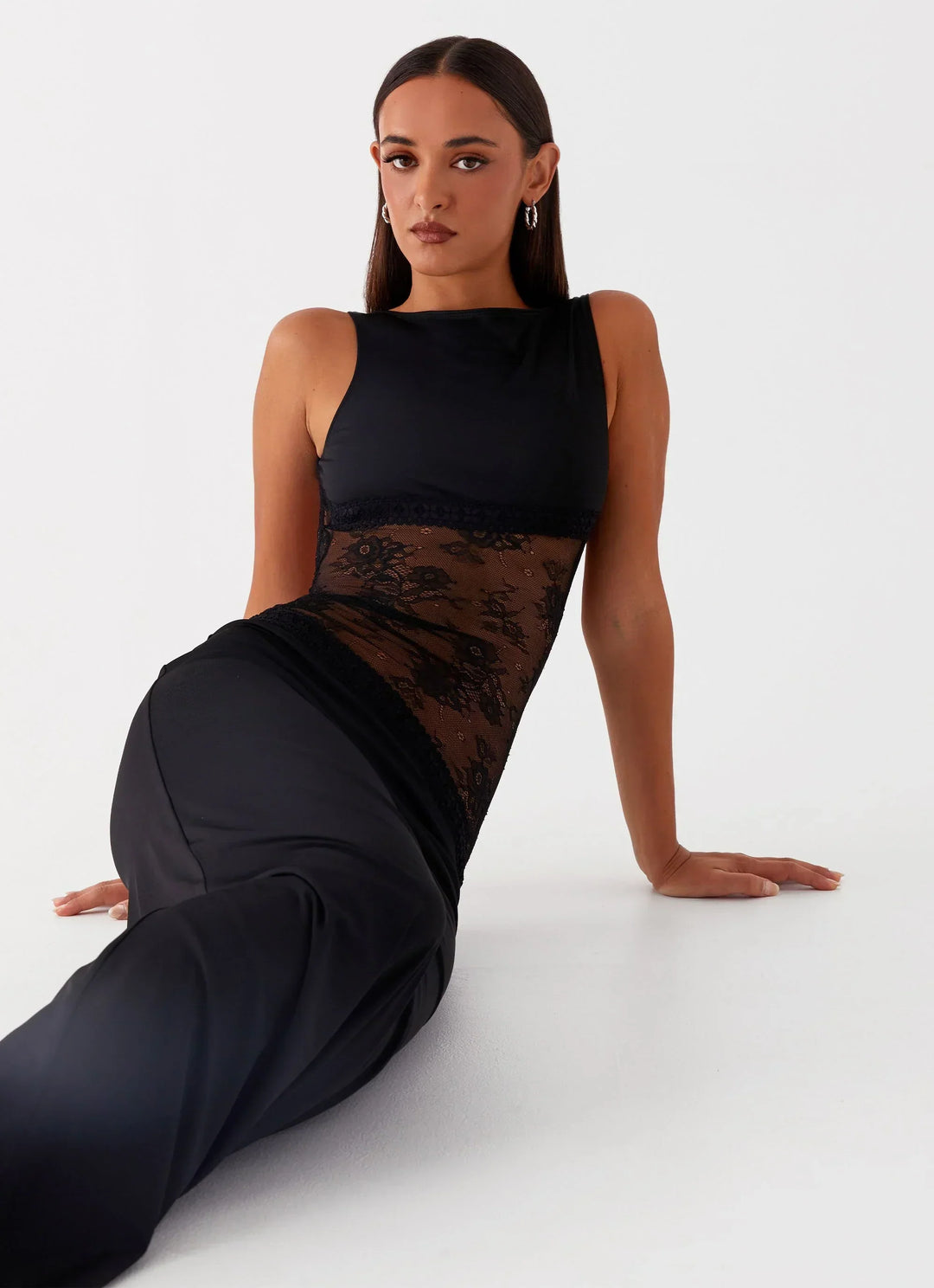 Lucinda Elegant Flowy Maxi Gown