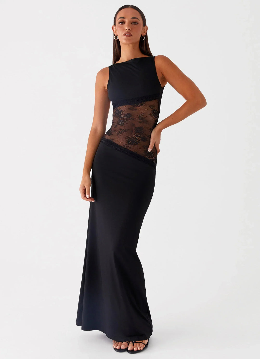Lucinda Elegant Flowy Maxi Gown