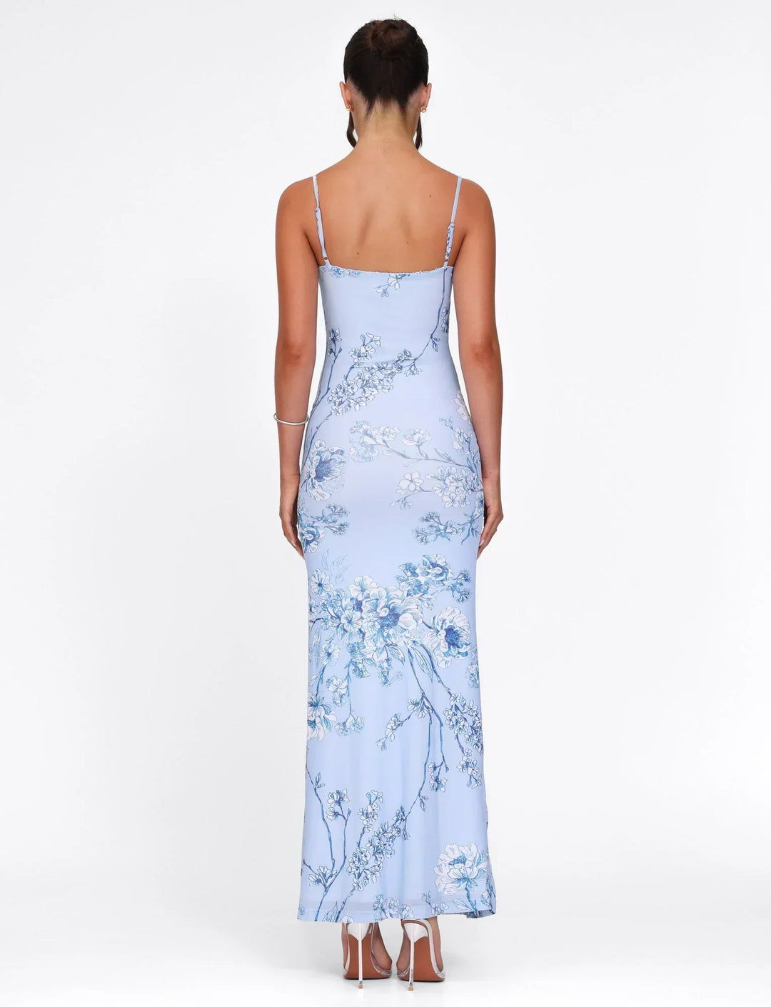 Julie Draped Occasion Maxi Dress