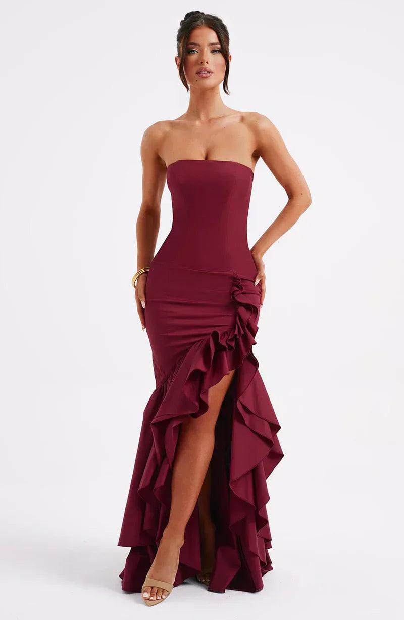 Martyna Structured Occasion Maxi Dress