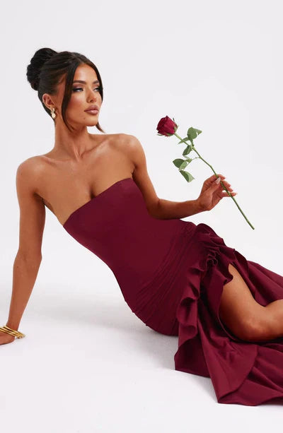 Martyna Structured Occasion Maxi Dress