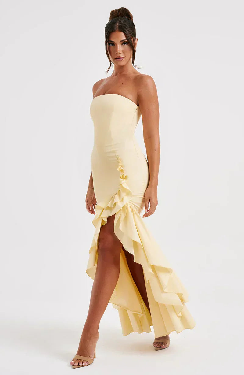 Martyna Structured Occasion Maxi Dress