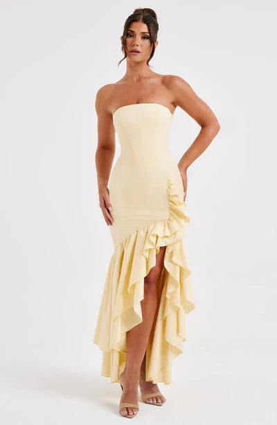 Martyna Structured Occasion Maxi Dress