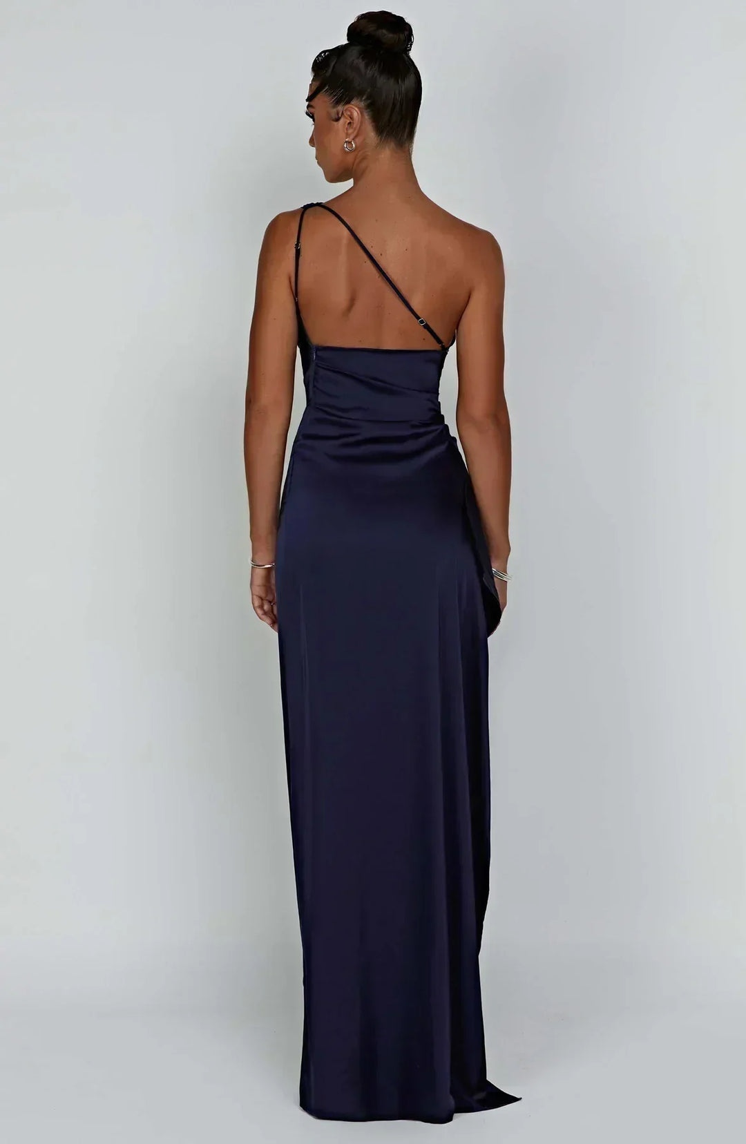 Grace Lustrous Woven Maxi Gown