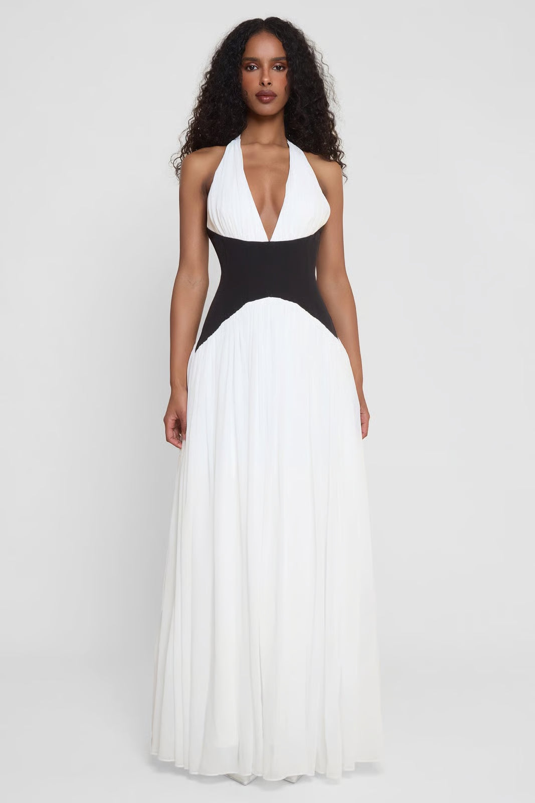 Leia Lightweight Woven Maxi Dress