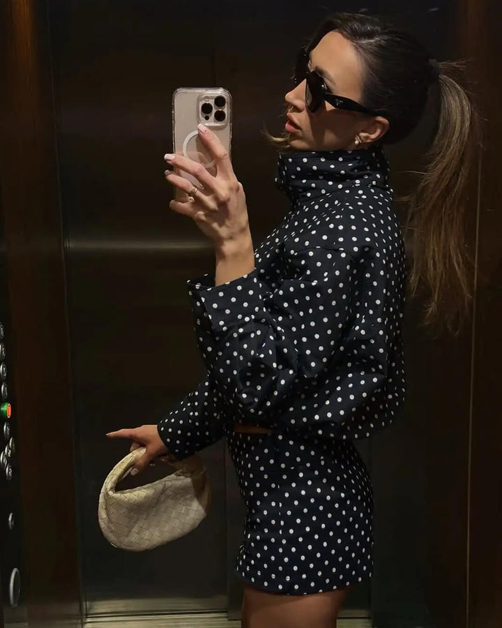 Hermine Polka Dot Jacket